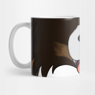 Sheltie face ( tricolor) Mug